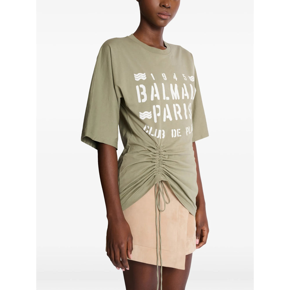 Balmain Green Tops - T-Shirts & Jerseys Women BALMAIN