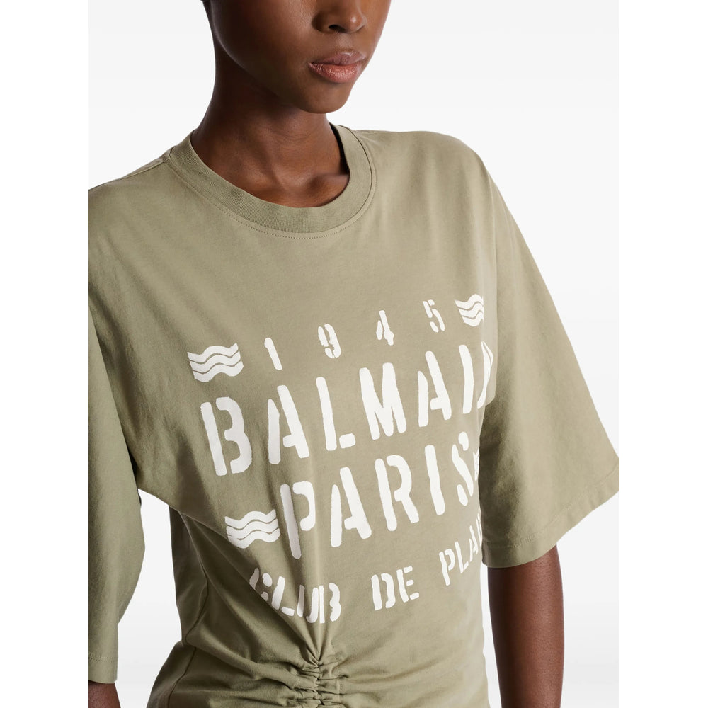 Balmain Green Tops - T-Shirts & Jerseys Women BALMAIN