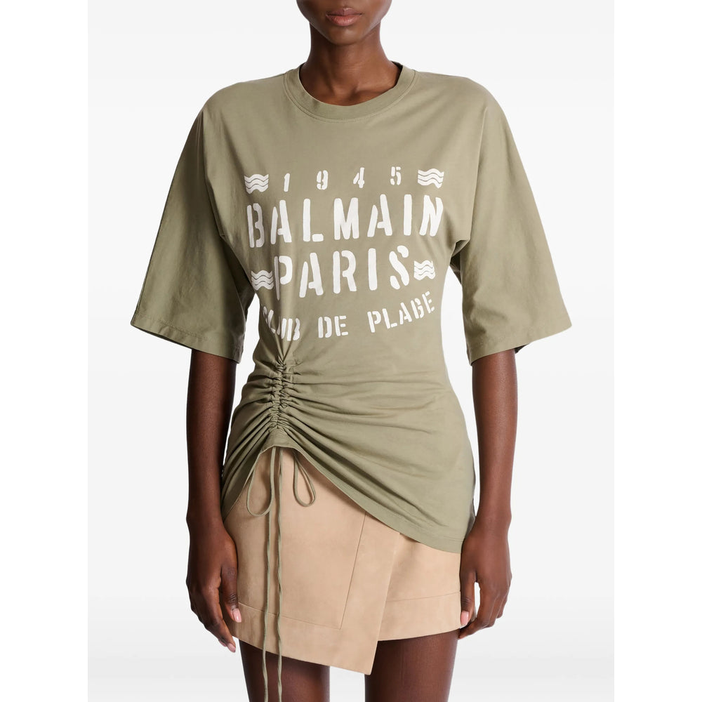 Balmain Green Tops - T-Shirts & Jerseys Women BALMAIN