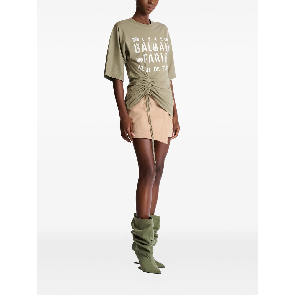 Balmain Green Tops - T-Shirts & Jerseys Women BALMAIN