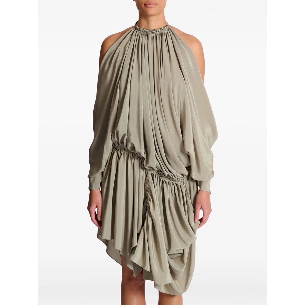 Balmain Green Dresses - Cocktail & Party Dresses Women BALMAIN