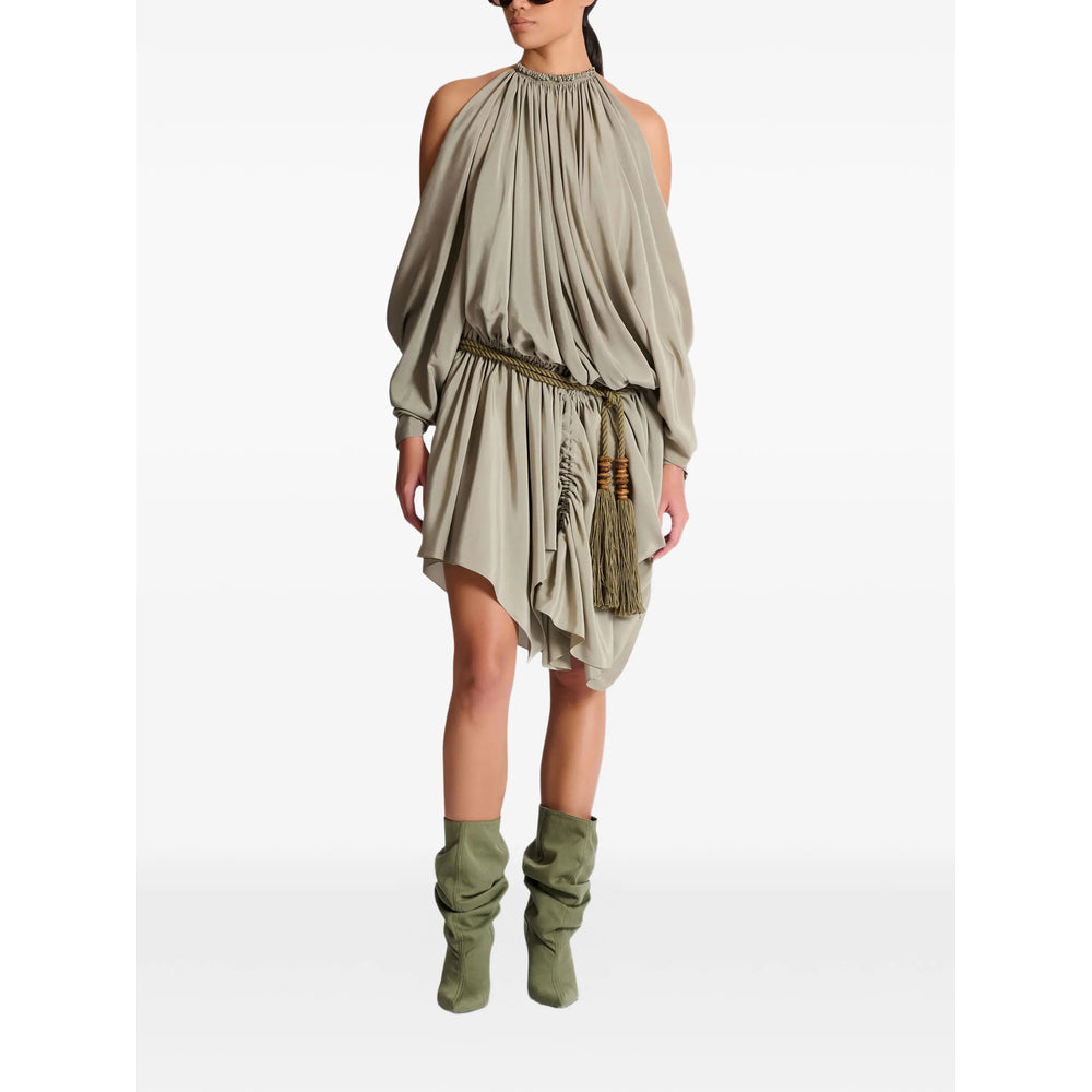 Balmain Green Dresses - Cocktail & Party Dresses Women BALMAIN