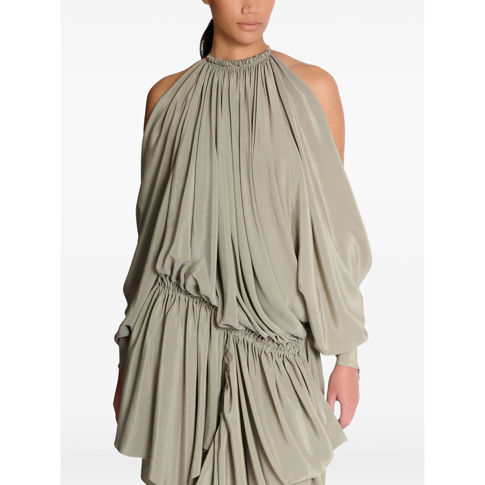 Balmain Green Dresses - Cocktail & Party Dresses Women BALMAIN