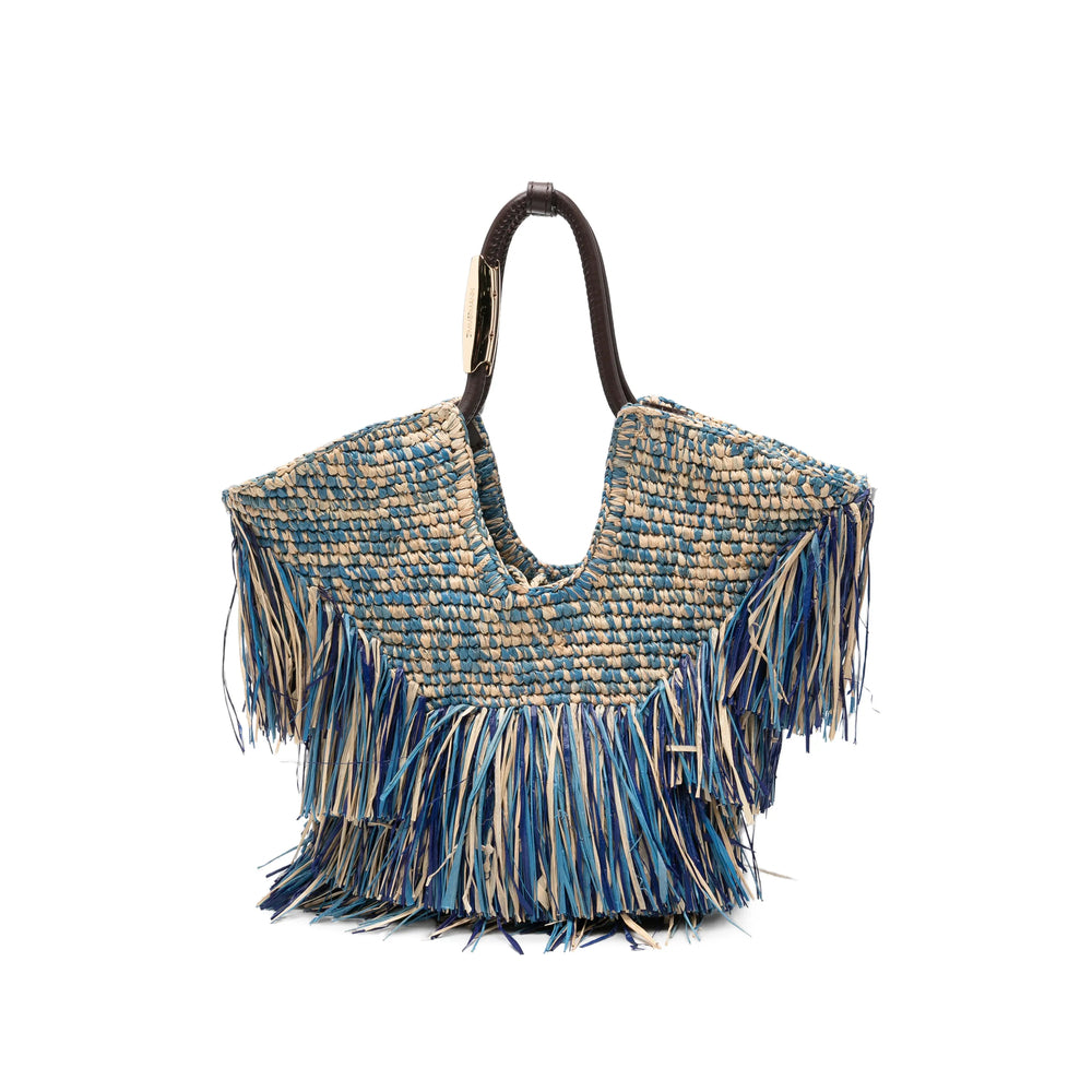 Zimmermann Blue Tote Bags Women ZIMMERMANN