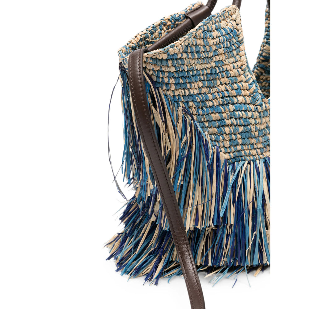 Zimmermann Blue Tote Bags Women ZIMMERMANN