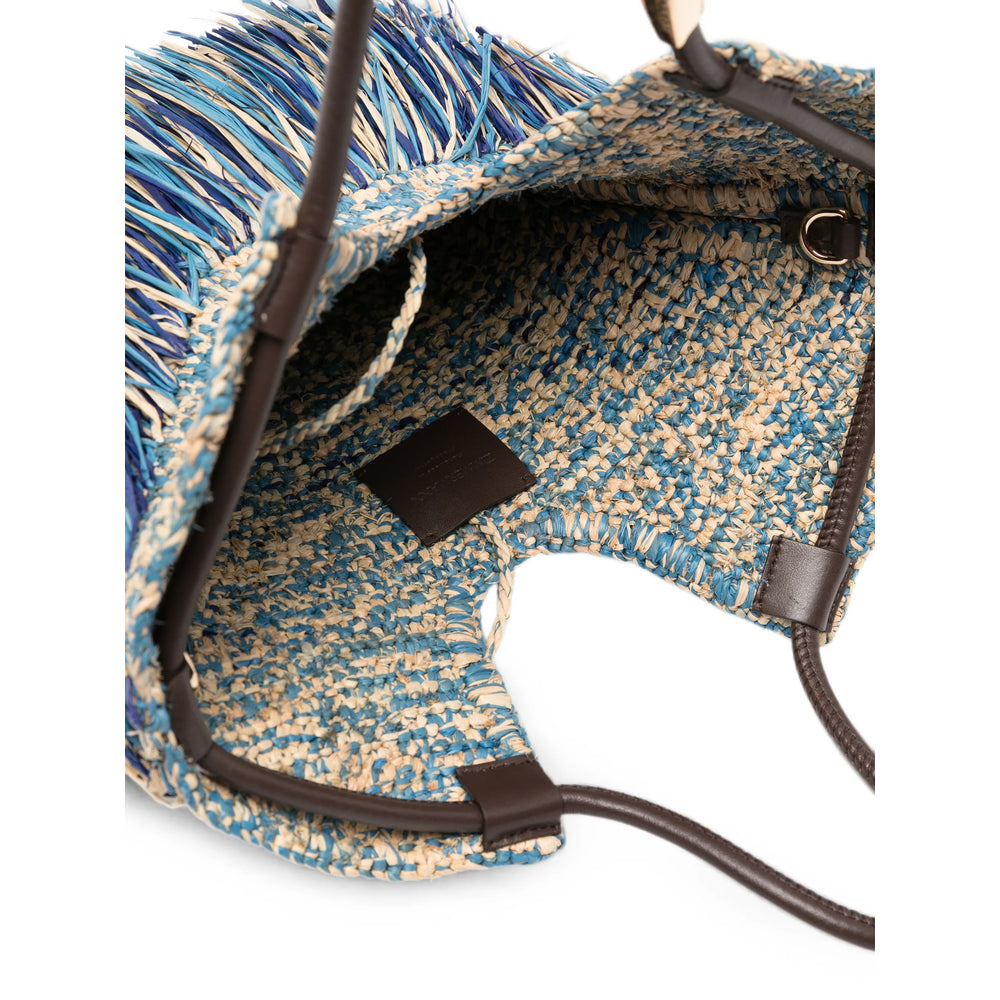 Zimmermann Blue Tote Bags Women ZIMMERMANN