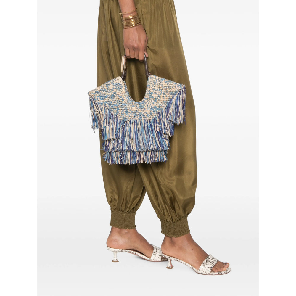 Zimmermann Blue Tote Bags Women ZIMMERMANN