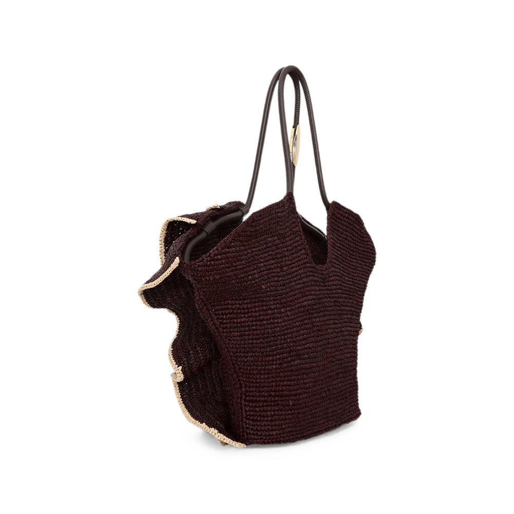 Zimmermann Brown Tote Bags Women ZIMMERMANN