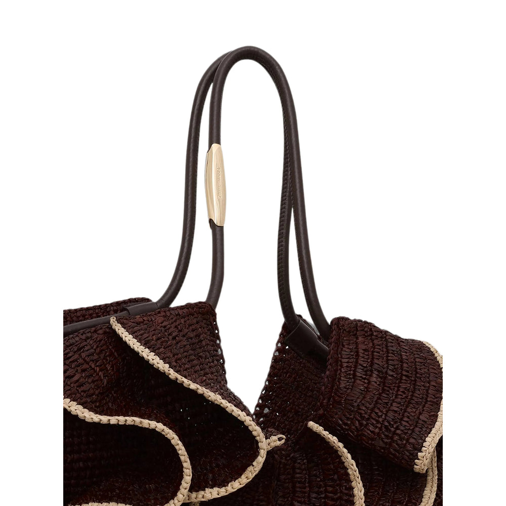Zimmermann Brown Tote Bags Women ZIMMERMANN