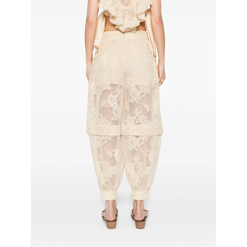 Zimmermann Neutrals Trousers - Tapered Trousers Women ZIMMERMANN