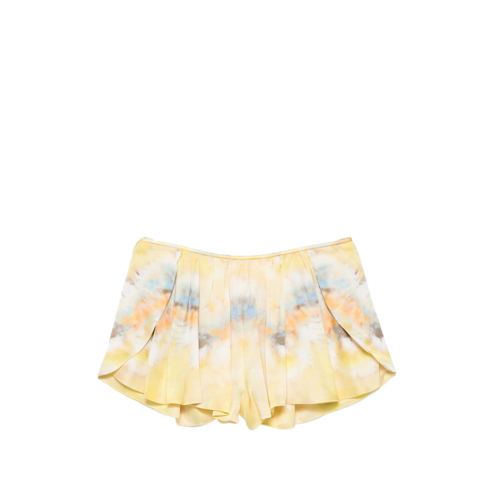Zimmermann Yellow Shorts - Mini Shorts Women ZIMMERMANN