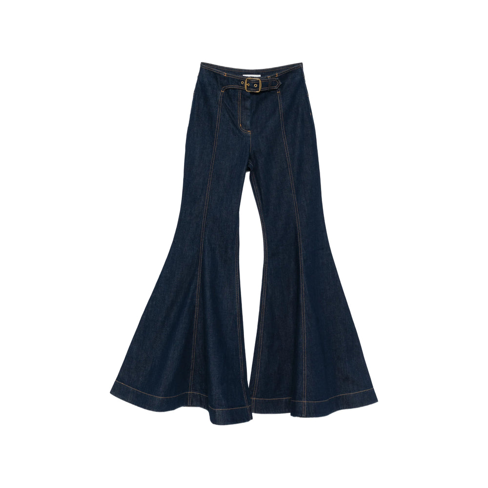 Zimmermann Blue Denim - Flared Jeans Women ZIMMERMANN