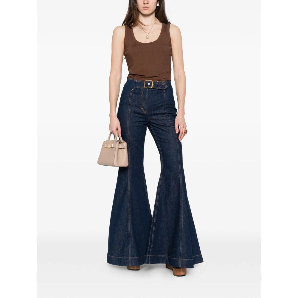 Zimmermann Blue Denim - Flared Jeans Women ZIMMERMANN