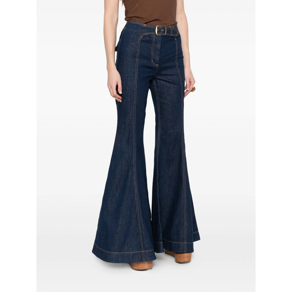 Zimmermann Blue Denim - Flared Jeans Women ZIMMERMANN
