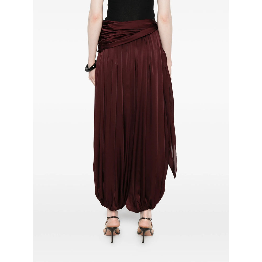 Zimmermann Red Trousers - High-Waisted Trousers Women ZIMMERMANN