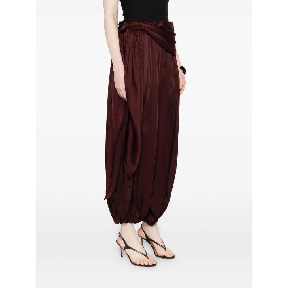 Zimmermann Red Trousers - High-Waisted Trousers Women ZIMMERMANN