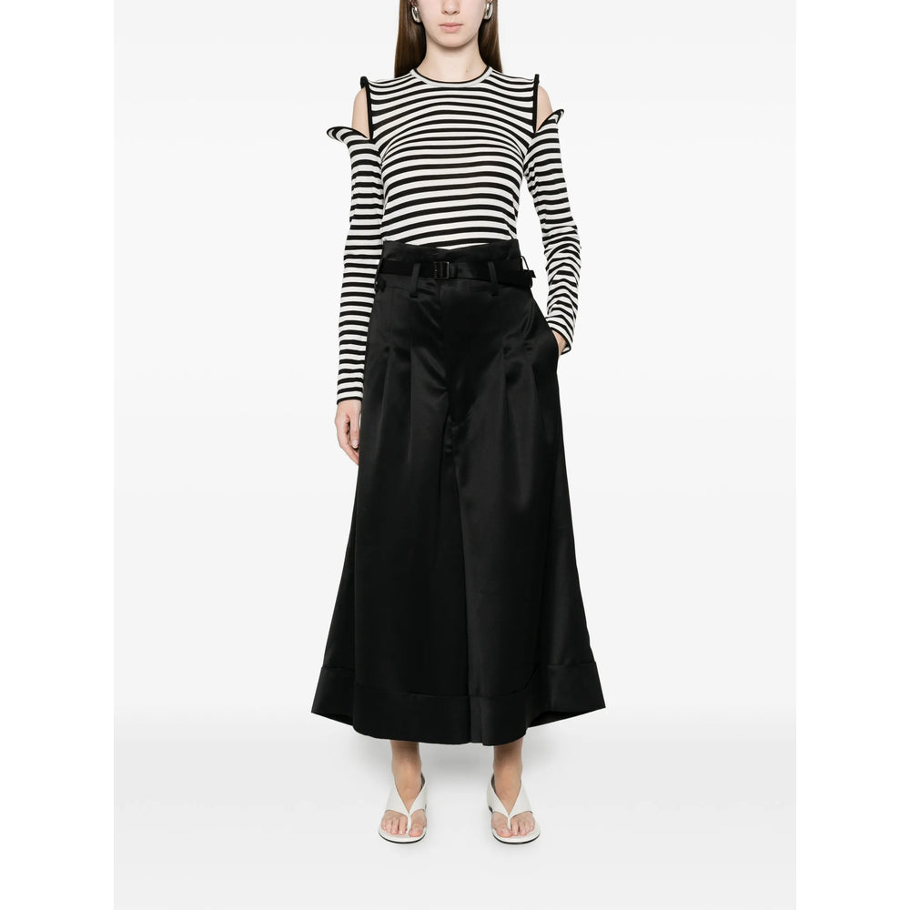 Junya Watanabe Black Tops - T-Shirts & Jerseys Women JUNYA WATANABE