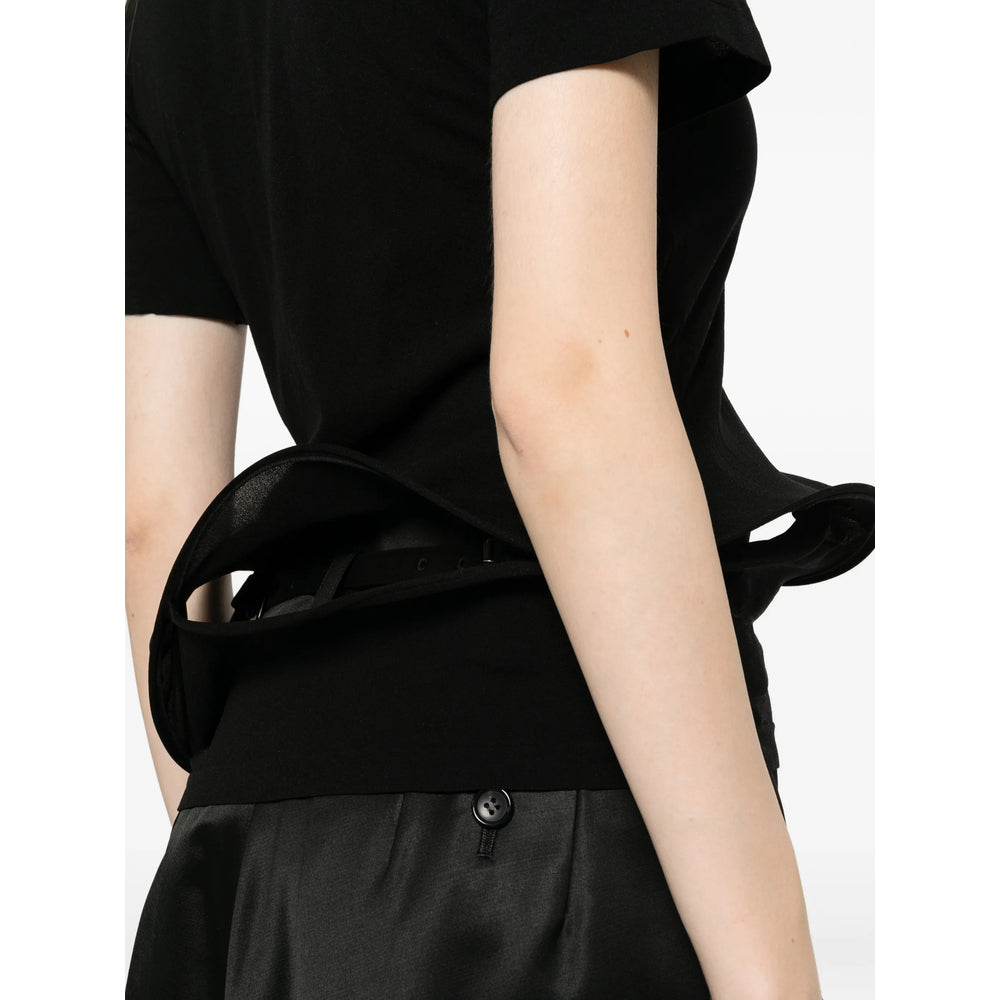 Junya Watanabe Black Tops - T-Shirts & Jerseys Women JUNYA WATANABE