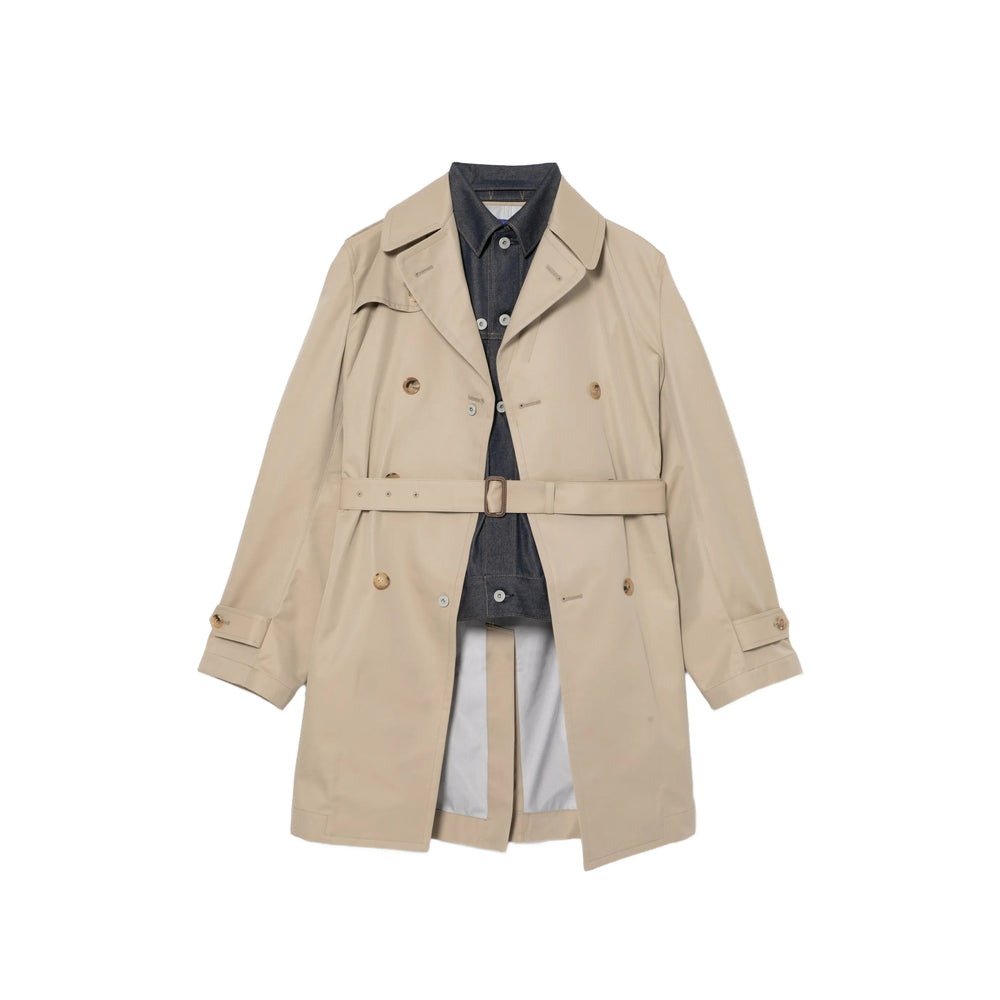 Junya Watanabe Neutrals Coats - Trench Coats Men JUNYA WATANABE