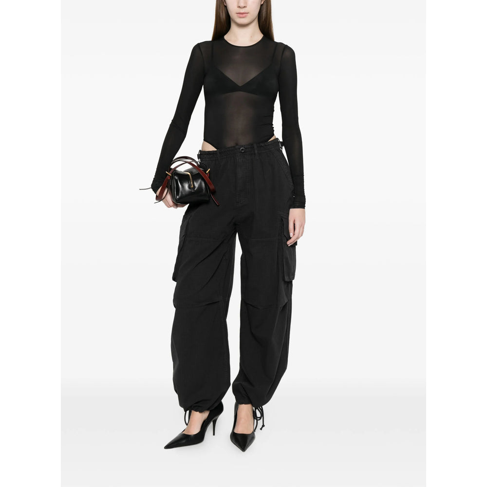 Alexander Wang Black Trousers - Straight Trousers Women ALEXANDER WANG
