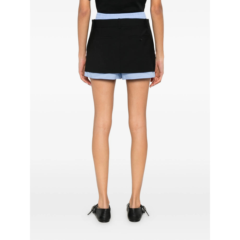 Alexander Wang Black Shorts - Mini Shorts Women ALEXANDER WANG