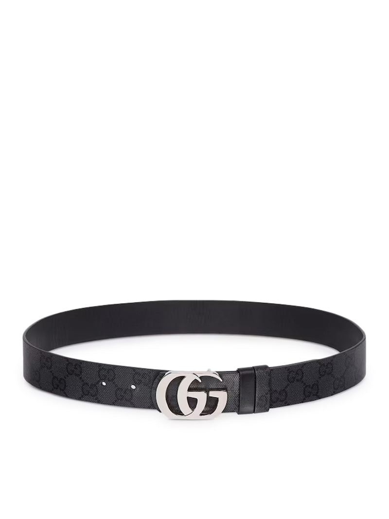 Gucci Men Reversible Gg Marmont Cut Belt GUCCI