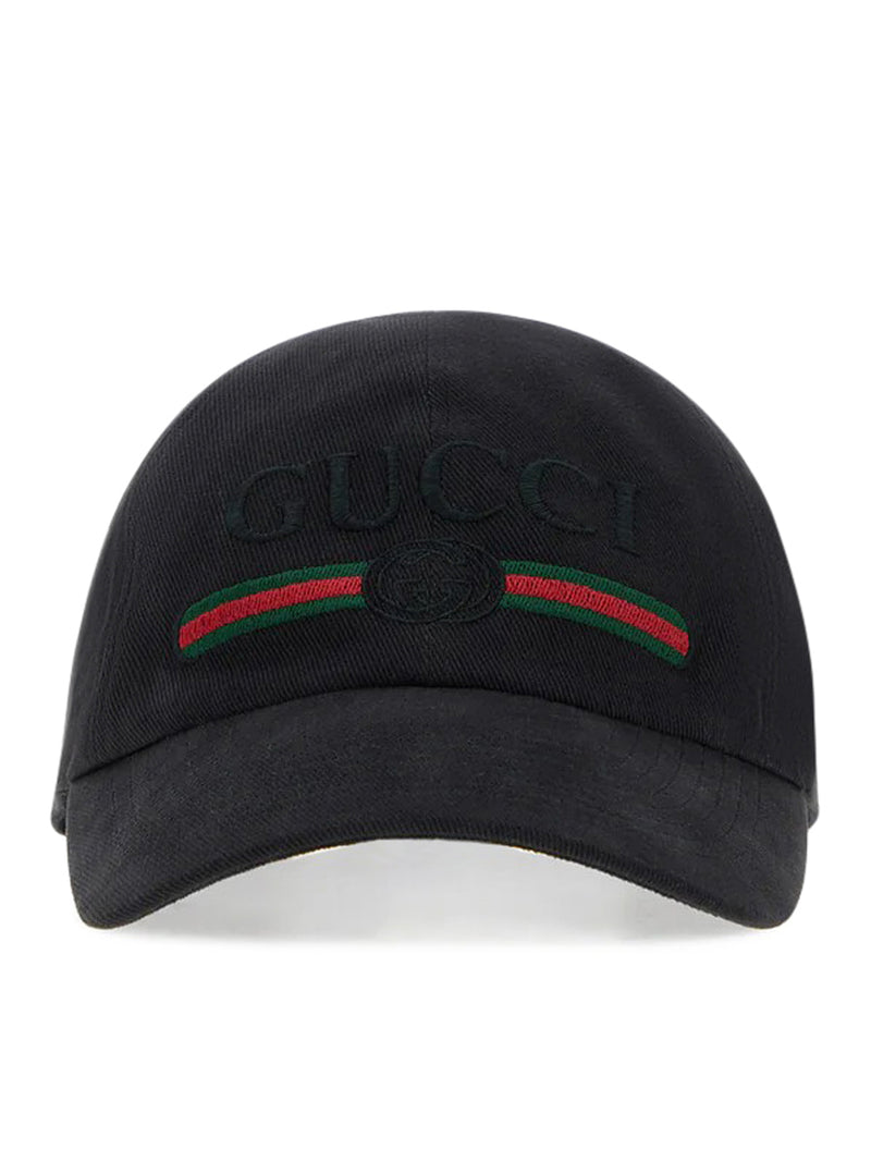 Gucci Men Cotton Baseball Cap With Embroidery GUCCI