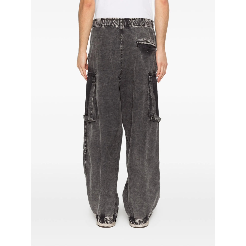 Maison Mihara Yasuhiro Grey Trousers - Loose Fit Men MAISON MIHARA YASUHIRO