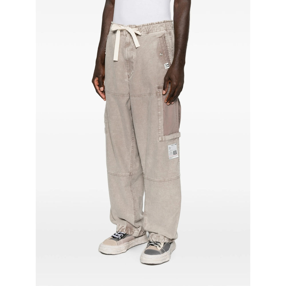 Maison Mihara Yasuhiro Neutrals Trousers - Loose Fit Men MAISON MIHARA YASUHIRO