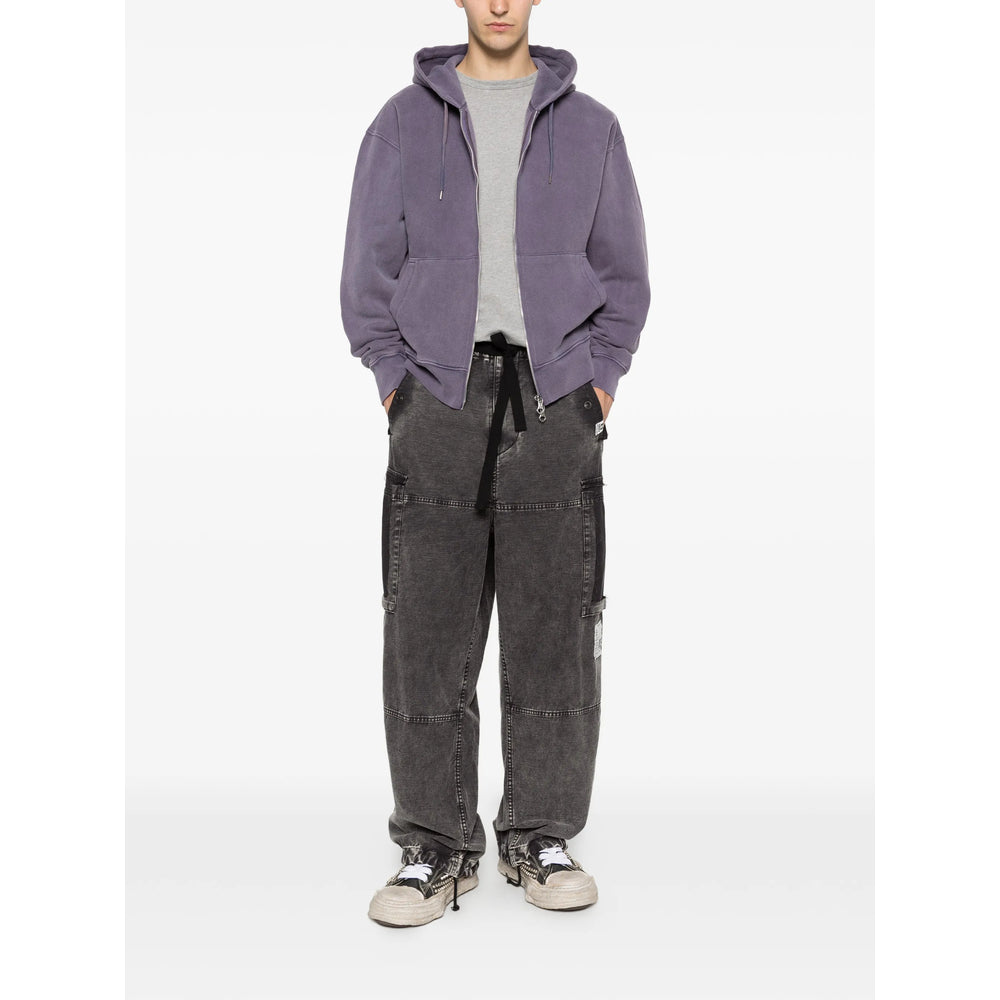Maison Mihara Yasuhiro Grey Trousers - Loose Fit Men MAISON MIHARA YASUHIRO