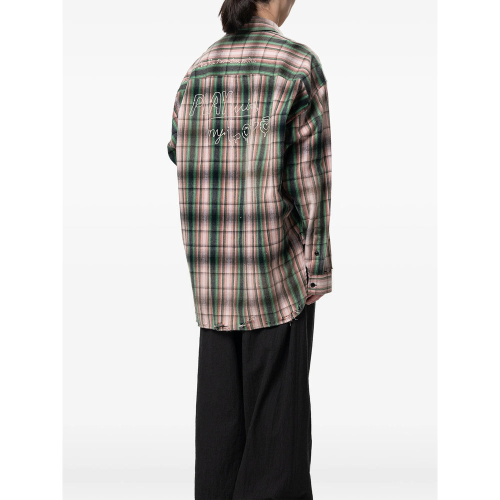 Maison Mihara Yasuhiro Pink Shirts Men MAISON MIHARA YASUHIRO
