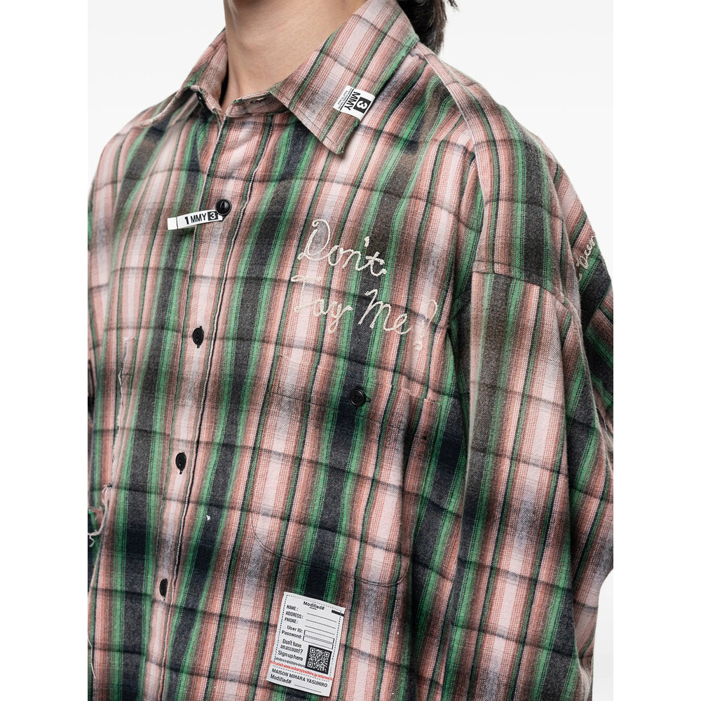 Maison Mihara Yasuhiro Pink Shirts Men MAISON MIHARA YASUHIRO
