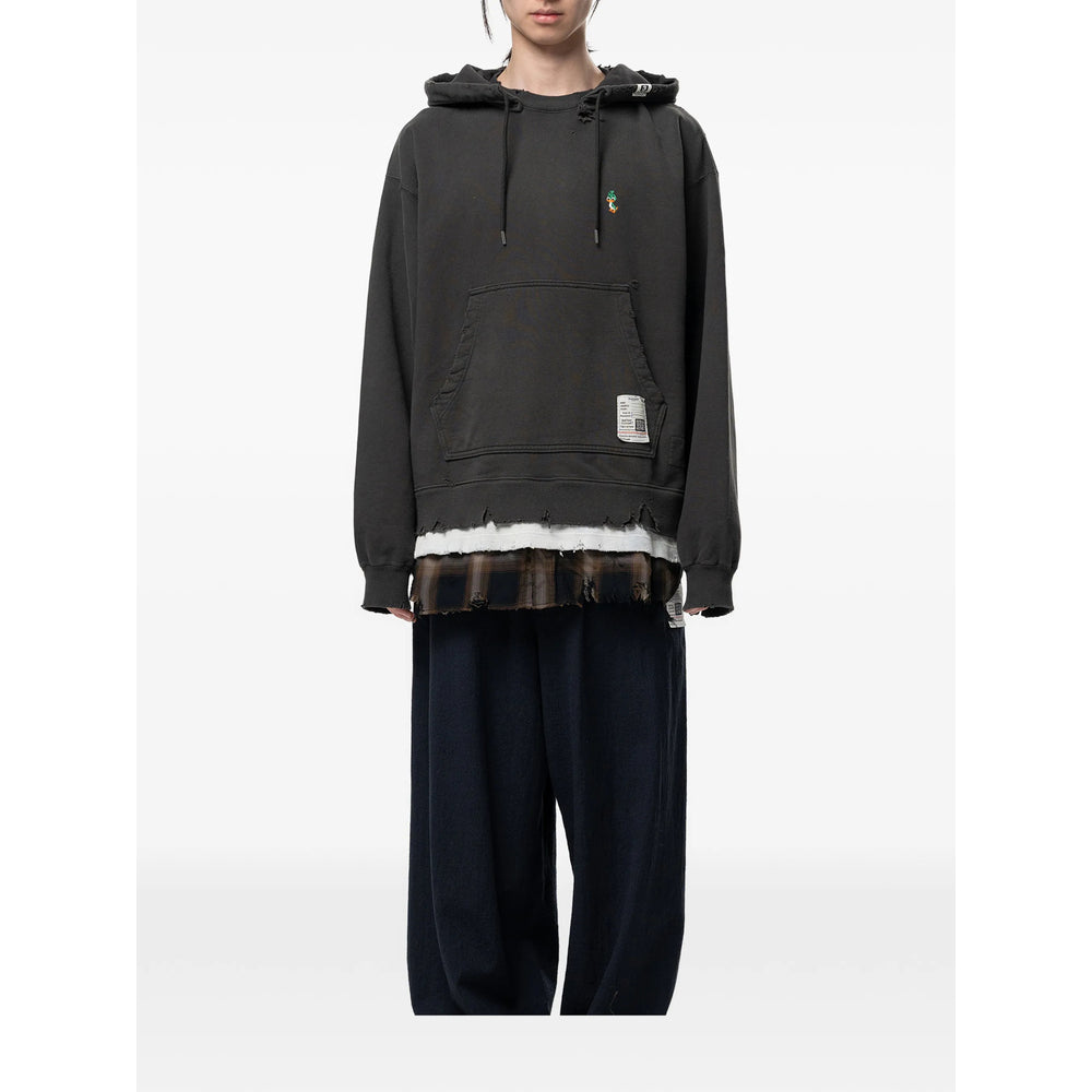 Maison Mihara Yasuhiro Grey Sweaters & Knitwear - Hoodies Men MAISON MIHARA YASUHIRO