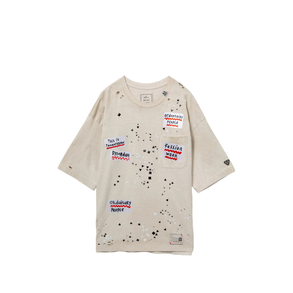 Maison Mihara Yasuhiro Neutrals T-Shirts & Vests - T-Shirts Men MAISON MIHARA YASUHIRO