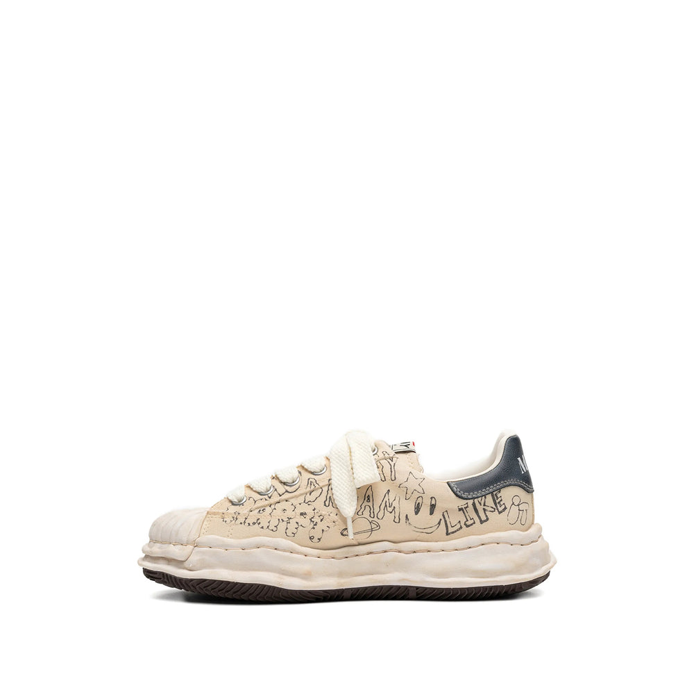 Maison Mihara Yasuhiro Neutrals Trainers - Low-Tops Men MAISON MIHARA YASUHIRO