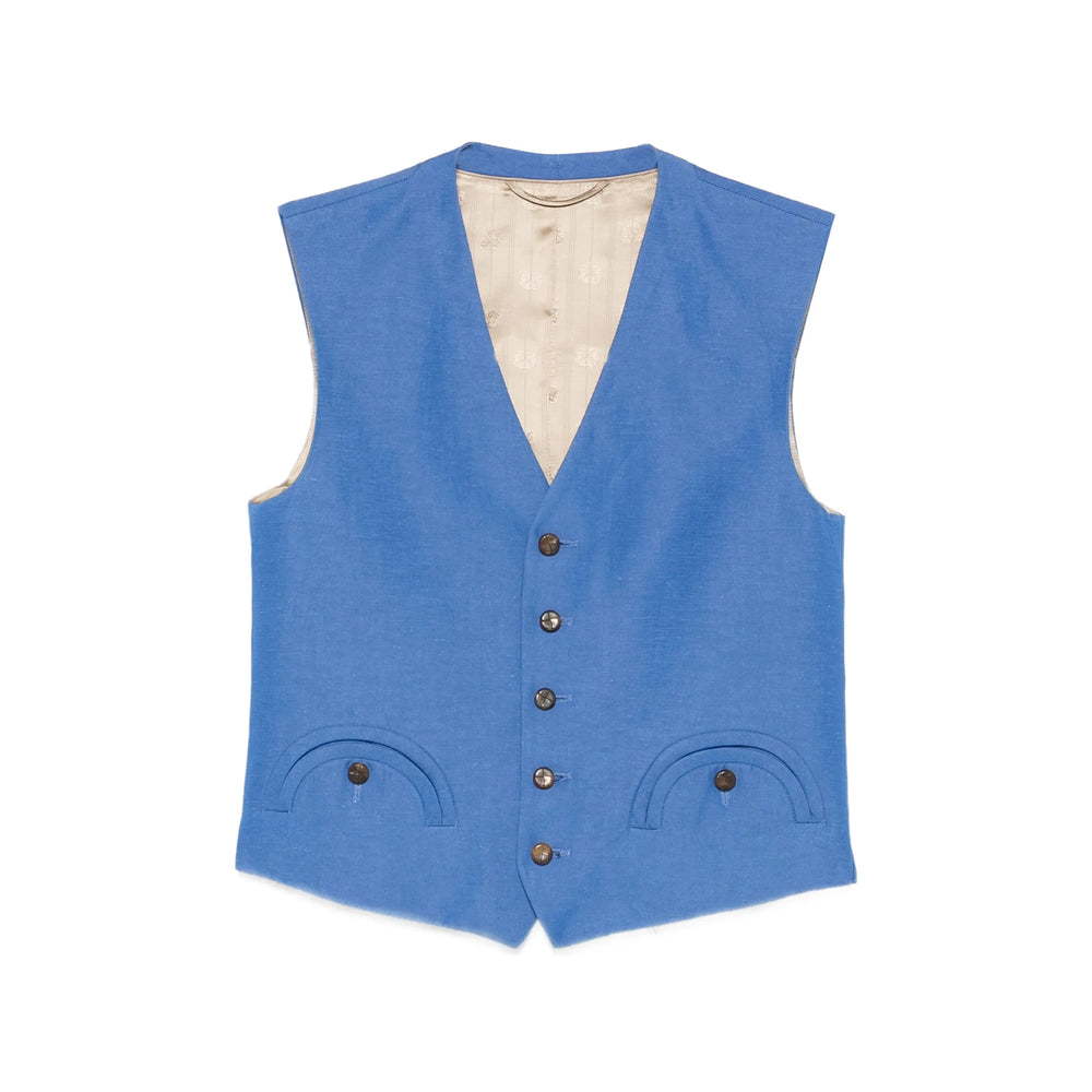 Blazé Milano Blue Jackets - Waistcoat & Gilets Women BLAZE MILANO