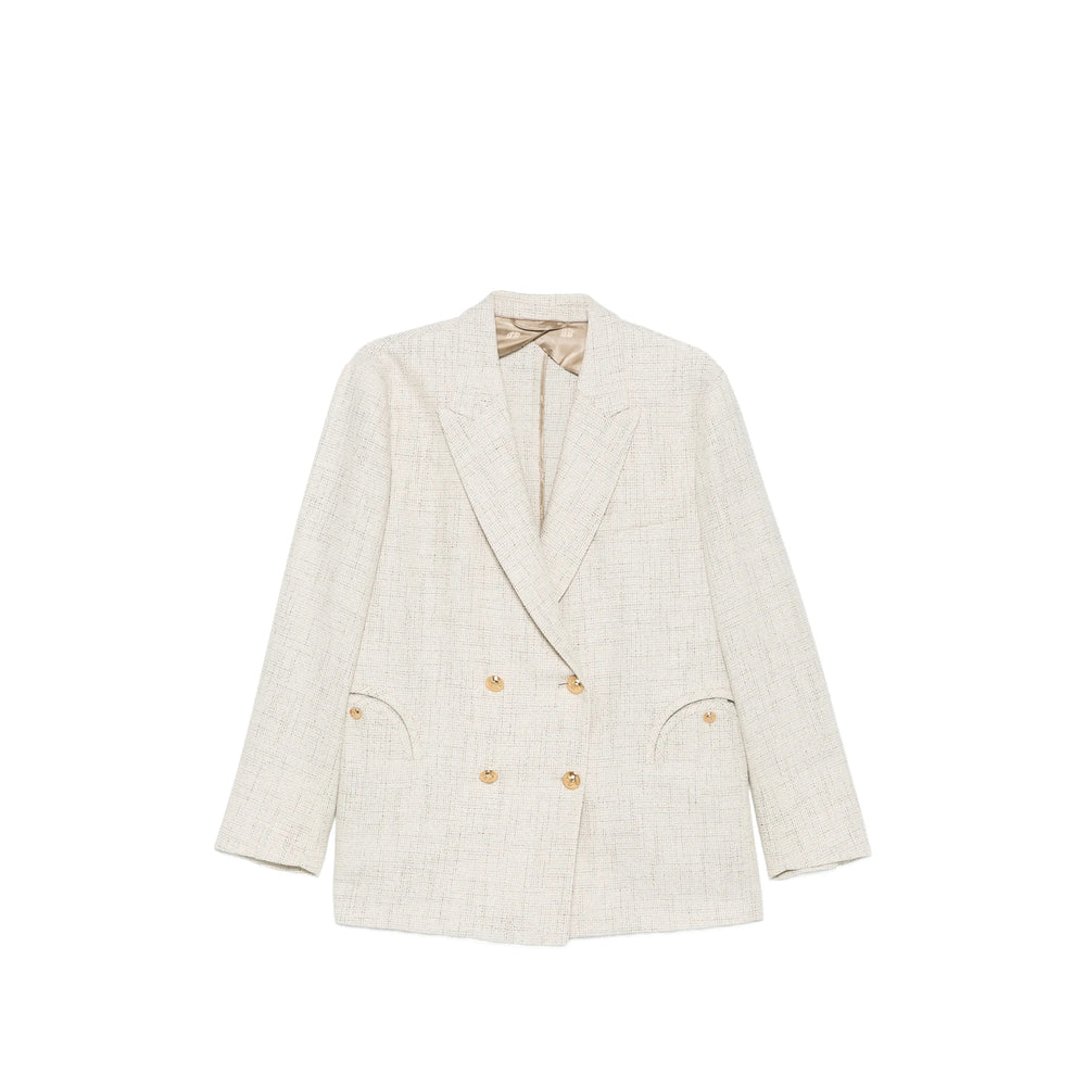 Blazé Milano Neutrals Jackets - Tweed Jackets Women BLAZE MILANO