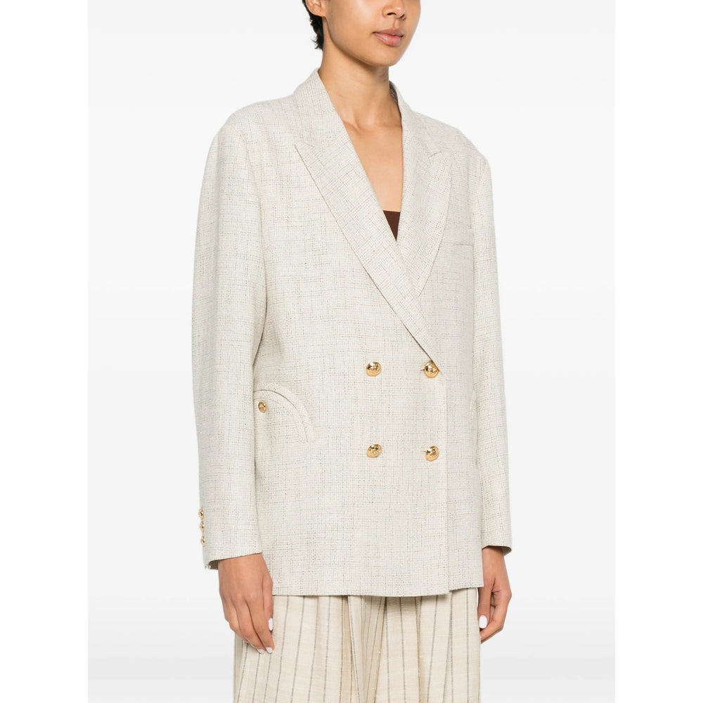 Blazé Milano Neutrals Jackets - Tweed Jackets Women BLAZE MILANO