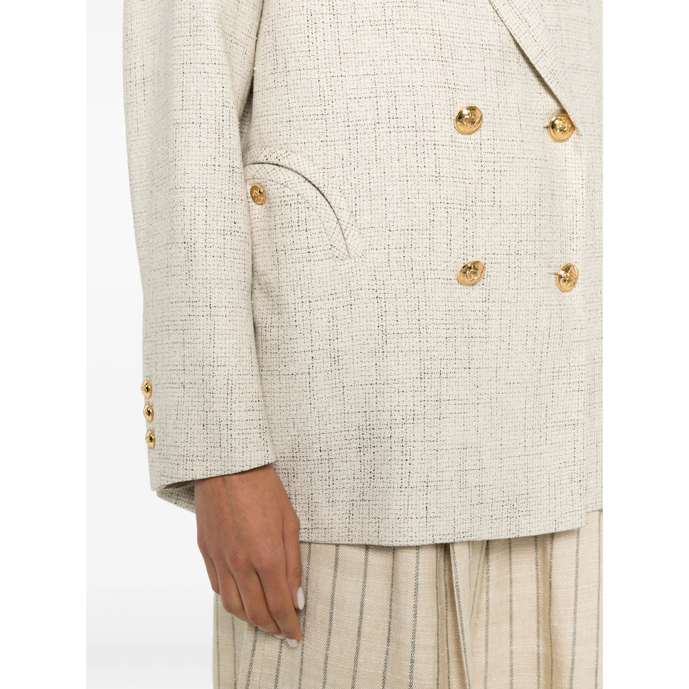 Blazé Milano Neutrals Jackets - Tweed Jackets Women BLAZE MILANO
