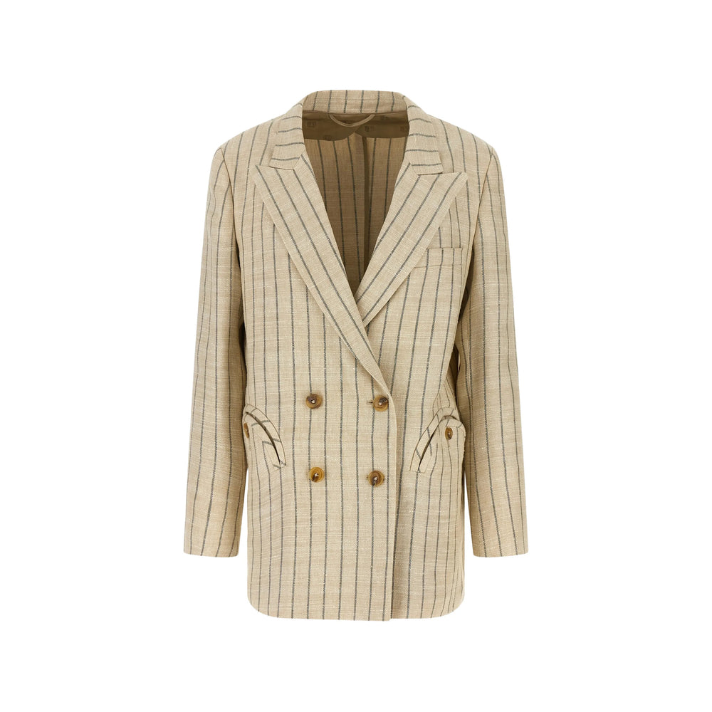 Blazé Milano Neutrals Jackets - Blazers Women BLAZE MILANO