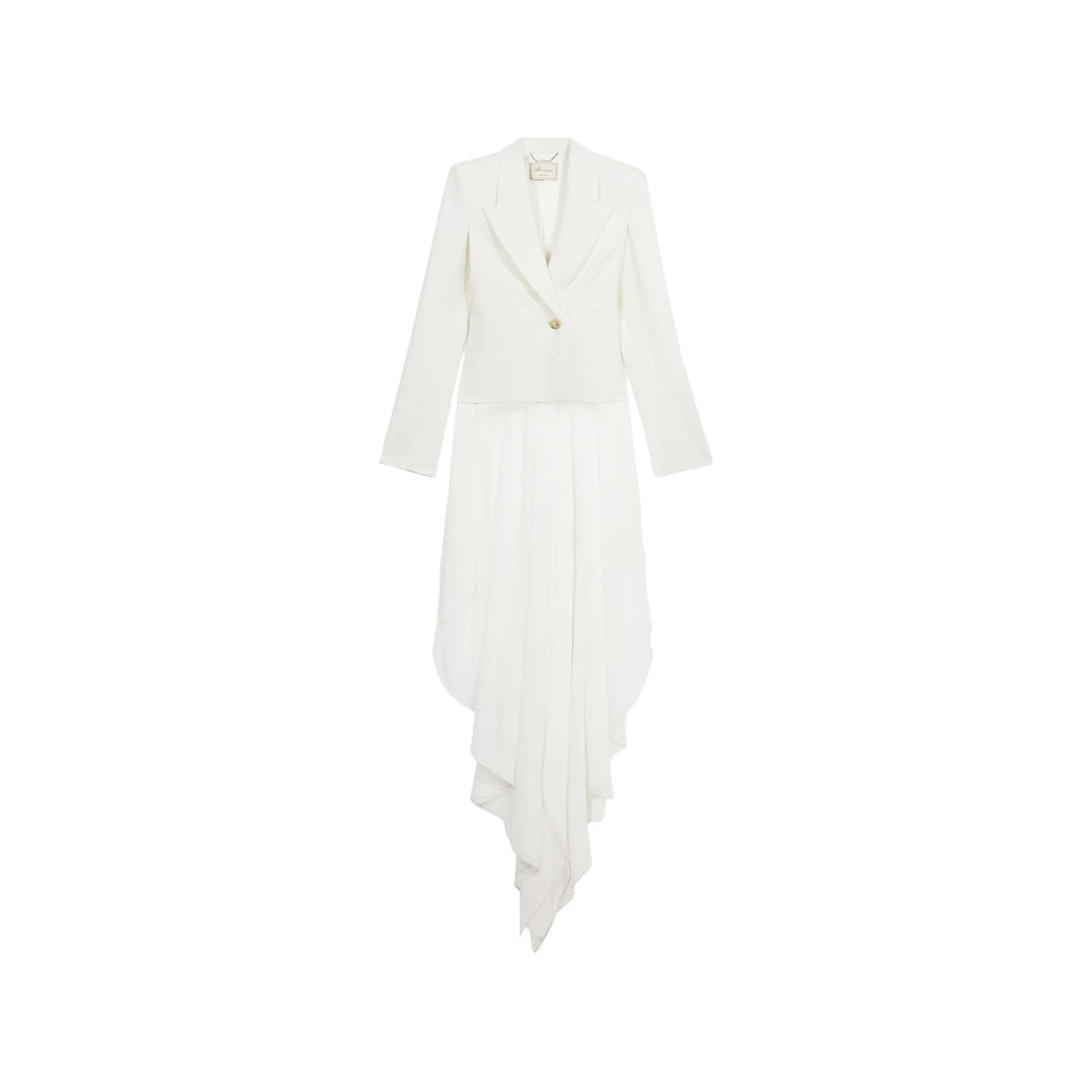 Blumarine White Jackets - Blazers Women BLUMARINE