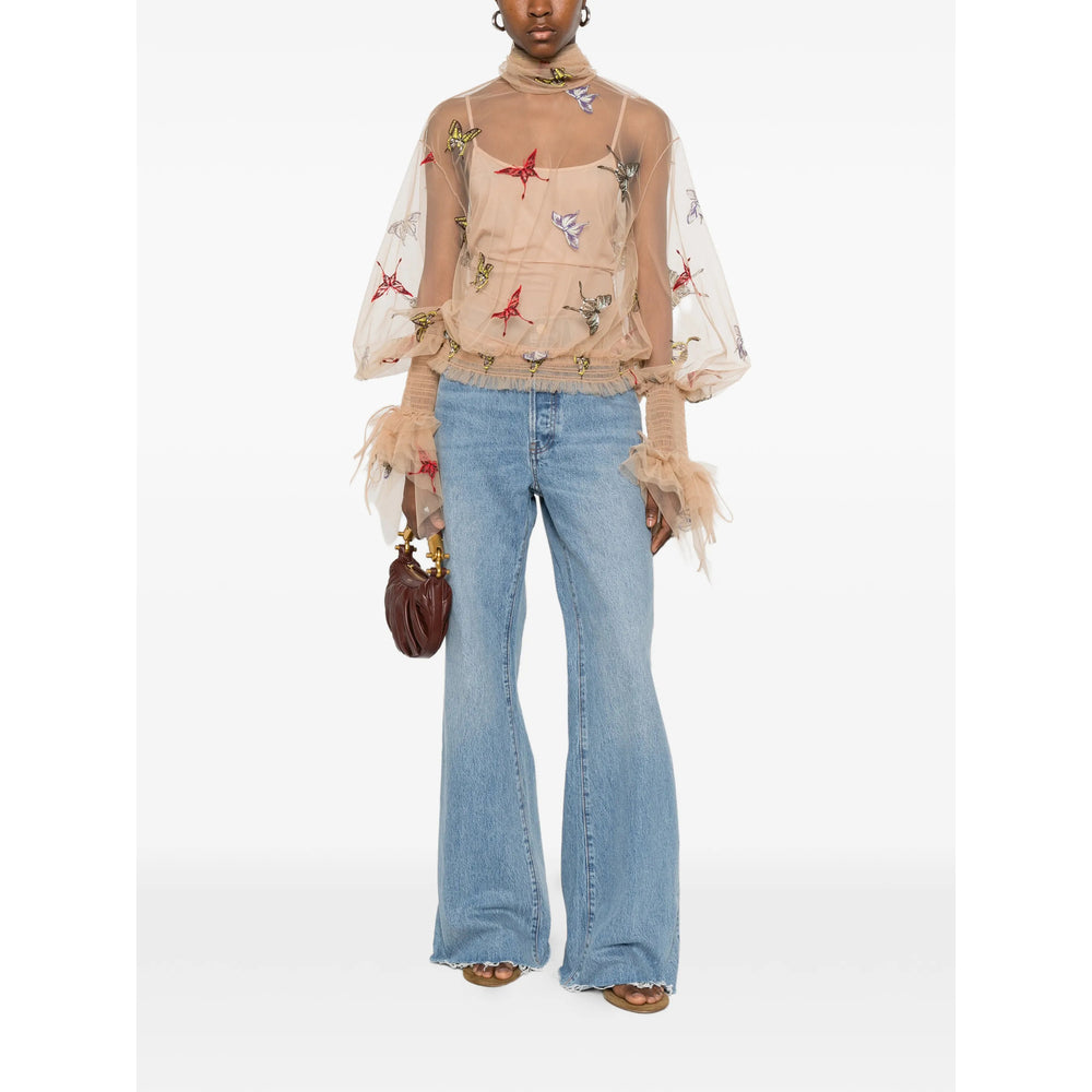 Blumarine Neutrals Tops - Blouses Women BLUMARINE