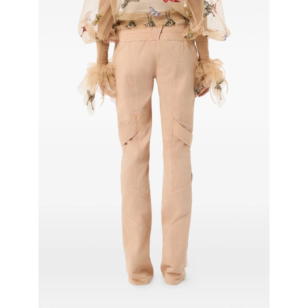 Blumarine Neutrals Trousers - Flared Trousers Women BLUMARINE