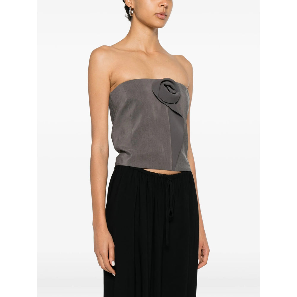 Giorgio Armani Grey Tops - Blouses Women GIORGIO ARMANI