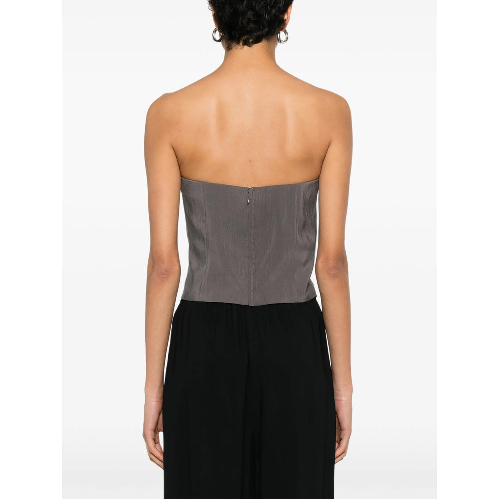Giorgio Armani Grey Tops - Blouses Women GIORGIO ARMANI