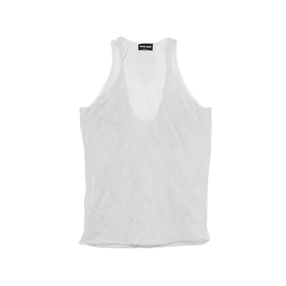 Giorgio Armani Grey Tops - Vests & Tank Tops Women GIORGIO ARMANI