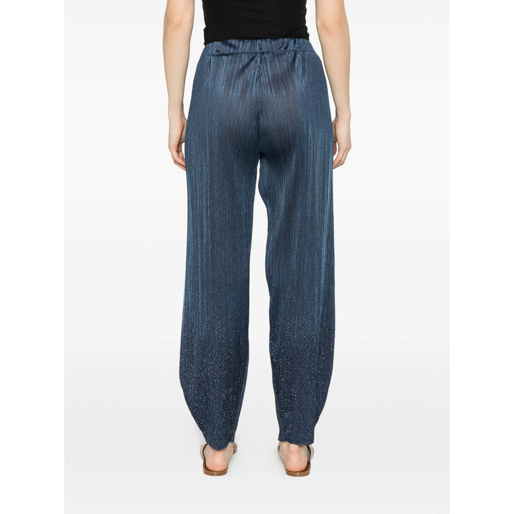 Giorgio Armani Blue Trousers - Tapered Trousers Women GIORGIO ARMANI