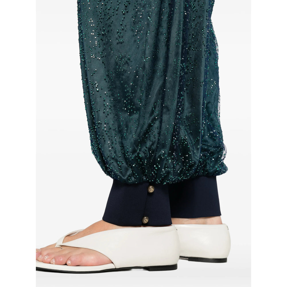 Giorgio Armani Blue Trousers - Tapered Trousers Women GIORGIO ARMANI