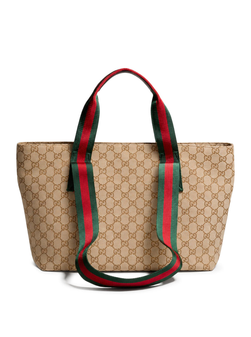 Gucci Men Small Gg Print Shopping Bag GUCCI