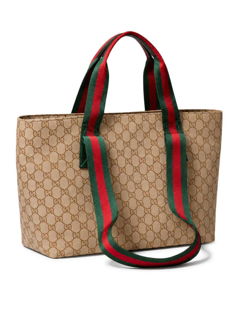 Gucci Men Small Gg Print Shopping Bag GUCCI